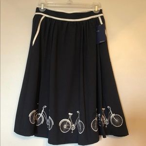NWT Vintage Inspired Embroidered Skirt